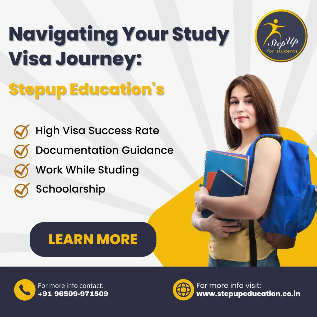 Navigating Your Study Visa Journey: Stepup Education's