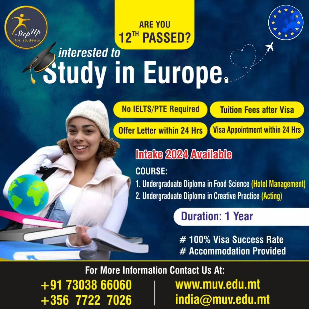 Unlock Your Future: Why Study in Europe with Stepup